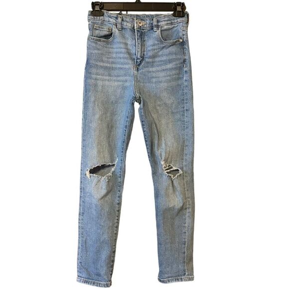 Art Class Distressed Denim Jeans With Adjustable Waist Size 12 📦 - Picture 11 of 11